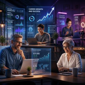 Karier Digital Melejit! Peluang Kerja Modern yang Tak Kenal Usia